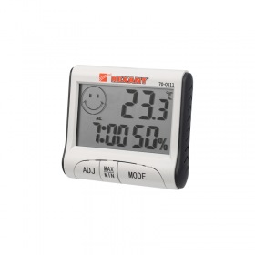 REXANT Термогигрометр комнатный с часами и функцией будильника REXANT