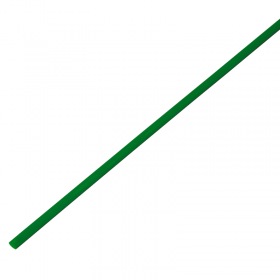PROCONNECT Трубка термоусаживаемая ТУТ 3,0/1,5мм, зеленая, упаковка 50 шт. по 1м, PROconnect