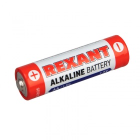 REXANT Алкалиновая батарейка AA/LR6 экономичная упаковка 24 шт. REXANT