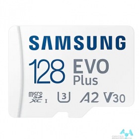 Samsung Micro SecureDigital 128Gb Samsung MB-MC128KA/RU(EU) EVO PLUS + adapter, Class10