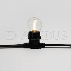 ALEDUS Светодиодная лампа филамент ALEDUS для Белт Лайта, E27, G45, теплая белая