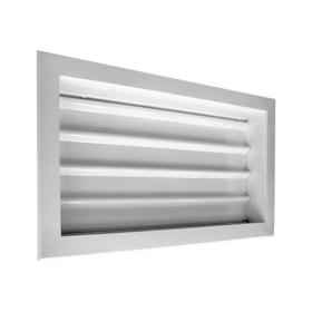 Shuft Алюминиевая настенная инерционная решетка  Shuft GA 500x300