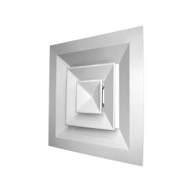 Shuft Алюминиевая потолочная решетка SHUFT 4CA 450x450