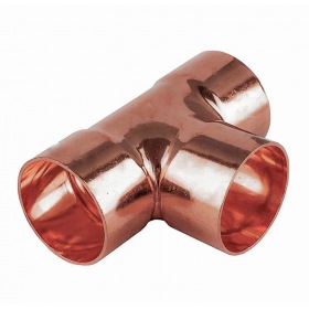 БЕЗ МАРКИ Тройник медный 5/8quot; 15,87 мм (упак. 3 шт.)