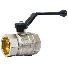 LD Кран шаровой латунный LD Pride 47.40.B-B.Р Ду 40 Ру 25 вн-вн, (рычаг)