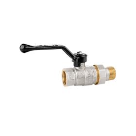 LD Кран шаровой латунный LD Pride 47.15.В-ГШ.Р Ду 15 Ру 40 вн-американка, (рычаг)