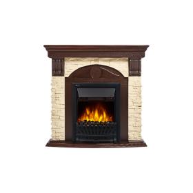 Firelight Портал Firelight Torre Classic камень слоновая кость, шпон темный дуб