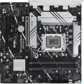ASUS ASUS PRIME B760M-PLUS (Socket 1700, mATX, 4xDDR5(192GB), DP/HDMI 2.1, 2xPCIe 4.0x16/1xPCIe 4.0, 1xLAN (2.5GbE), 4xSATA 6Gb/s, 2xM.2, 2xUSB 3.2, 4xUSB 2.0, 1xPS/2)