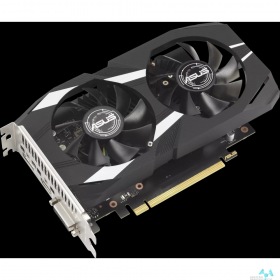 ASUS Видеокарта ASUS GeForce RTX3050 Dual OC Edition 6GB GDDR6 96Bit DP/DVI/HDMI (DUAL-RTX3050-O6G) RTL