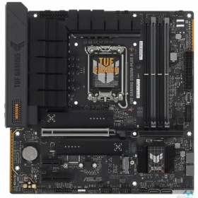 ASUS ASUS TUF GAMING B760M-PLUS II (Socket 1700, mATX, 4xDDR5(192GB), DP/HDMI, 1xPCIe 5.0x16/1xPCIe 4.0x4, 1xPCIe 3.0, 1xLAN (2.5GbE), 4xSATA 6Gb/s, 3xM.2, 1xType-C, 3xUSB 3.2, 4xUSB) 