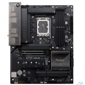 ASUS ASUS PROART B760-CREATOR WIFI (Socket 1700, mATX, 4xDDR5(192GB), DP/HDMI, 1xPCIe 5.0x16/1xPCIe 4.0x16/1xPCIe 3.0, 1xLAN+1xLAN (2.5GbE), Wi-Fi, BT, 4xSATA 6Gb/s, 3xM.2, 1xType-C, 4xUSB 3.2, 4xUSB 2.0)