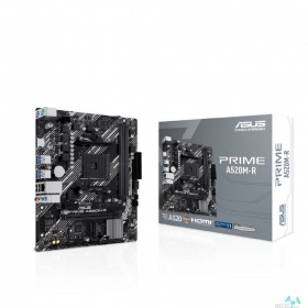 ASUS ASUS PRIME A520M-R (Socket AM4, mATX, 2xDDR4(64GB), HDMI 2.1, 1xPCIe 3.0x16/1xPCIe 3.0, 1xLAN, 4xSATA 6Gb/s, 1xM.2, 4xUSB 3.2, 2xUSB 2.0, 2xPS/2)