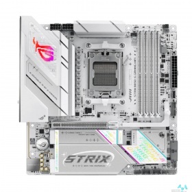 ASUS ASUS ROG STRIX B850-G GAMING WIFI (Socket AM5, mATX, 4xDDR5(256GB), DP/HDMI, 2xPCIe 5.0x16, 1xLAN (2.5GbE), Wi-Fi, BT, 2xSATA 6Gb/s, 4xM.2, 2xType-C, 6xUSB 3.2, 2xUSB 2.0)