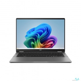 ASUS ASUS VivoBook Flip 14 TP3407SA-QL055W [90NB14Y1-M00690] Matte Gray 14" {WUXGA OLED Touch Ultra 7 256V(2.2Ghz)/16384Mb/1024PCISSDGb/Intel Arc graphics/Win11Home}