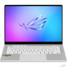 ASUS ASUS ROG Zephyrus G14 GA403WW-QS100 [90NR0MA4-M006U0] White 14" {OLED Ryzen AI 9 HX 370(2Ghz)/32768Mb/1024PCISSDGb/ RTX 5080(16384Mb)/DOS}
