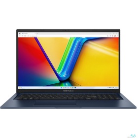 ASUS ASUS VivoBook 17 X1704VA-AU880 [90NB13X2-M00BN0] Quiet Blue 17.3" {FHD i5 120U/16GB/SSD512GB/Intel Graphics/FingerPrint/Backlit/DOS}