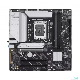 ASUS ASUS PRIME B760M-A WIFI II (Socket1700, mATX, 4xDDR5(256GB), DP/HDMI, 1xPCIe 5.0x16/2xPCIe 4.0x16, 1xLAN (2.5GbE), Wi-Fi, BT, 4xSATA 6Gb/s, 2xM.2, 2xUSB 3.2, 4xUSB 2.0) 