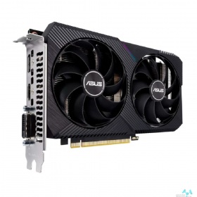 ASUS Видеокарта ASUS GeForce RTX3050 Dual V2 OC Edition 8GB GDDR6 128bit DP/DVI/HDMI (DUAL-RTX3050-O8G-V2) RTL