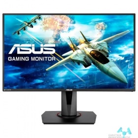 ASUS ASUS LCD 27" VG278QR черный {TN 1920x1080 165Hz 0.5ms, 400 cd/m2, 1000:1, 170°/160°, DisplayPort, HDMI, DVI 2Wx2} [90LM03P3-B01370]