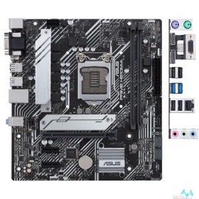 ASUS Материнская плата Asus PRIME H510M-A {Soc-1200 Intel H510 2xDDR4 mATX AC`97 8ch(7.1) GbLAN+VGA+HDMI+DP}
