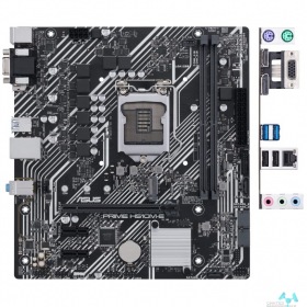 ASUS Материнская плата Asus PRIME H510M-E Soc-1200 Intel H510 2xDDR4 mATX AC`97 8ch(7.1) GbLAN+VGA+HDMI+DP