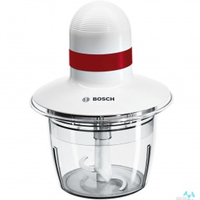 BOSCH Измельчитель электрический Bosch MMRP1000 0.8л. 400Вт белый/красный