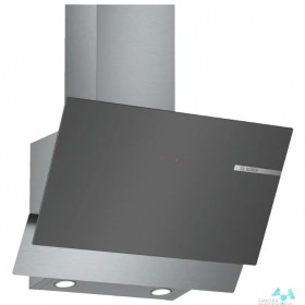 BOSCH Вытяжка каминная Bosch DWK65AD70R нержавеющая сталь управление: сенсорное (1 мотор)