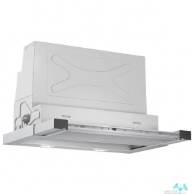 BOSCH Вытяжка встраиваемая Bosch Serie 6 DFR067E51 серебристый управление: кнопочное (2 мотора)