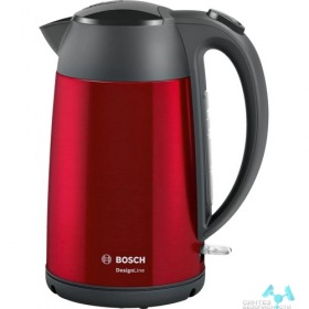 BOSCH BOSCH TWK3P424 Чайник,1.7л, 2400Вт, красный 