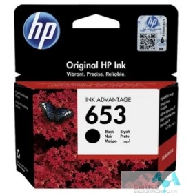 Hp Картридж HP 653 струйный черный (360 стр)
