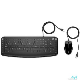 Hp Клавиатура + мышь HP Pavilion 200 клав:черный мышь:черный USB