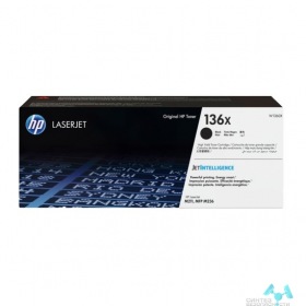 Hp HP 136X Black Original LaserJet Toner Cartridge [W1360X]