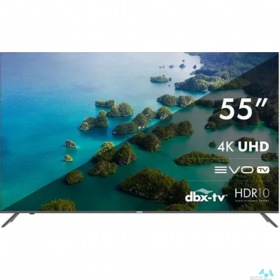 Haier 55" Телевизор HAIER Smart TV S2, 4K Ultra HD, черный, СМАРТ ТВ, Android TV [DH1VMGD02RU]