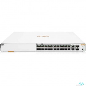 Hp Коммутатор HPE Instant on 1960 JL807A#ABB 24G 2x10G 2SFP+ 24PoE+ 370W управляемый