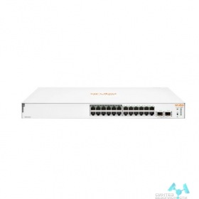 Hp HPE JL813A Коммутатор Instant on 1830 JL813A#ABB 24G 2SFP 12PoE+ 195W