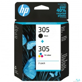 Hp Картридж струйный HP 305 6ZD17AE черный/трехцветный (120стр.) (2мл) для HP DJ 2300, 2700, 2730, 4100, 4134