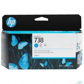Hp Картридж/ HP 738 130-ml Cyan DesignJet Ink Cartridge