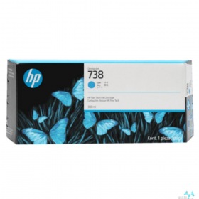 Hp Картридж/ HP 738 300-ml Cyan DesignJet Ink Cartridge
