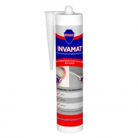 INVAMAT INVAMAT FS701 Противопожарный акриловый герметик картридж 280 мл (серый) 1201