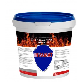 INVAMAT INVAMAT 611 Мастика терморасширяющаяся огнестойкая серый 10 кг 1019