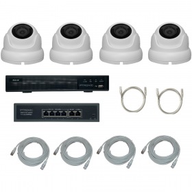 IPTRONIC Комплект IP дача/коттедж Dome Kit 4
