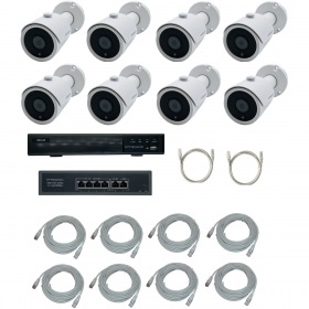 IPTRONIC Комплект IP дача/коттедж Bullet Kit 8