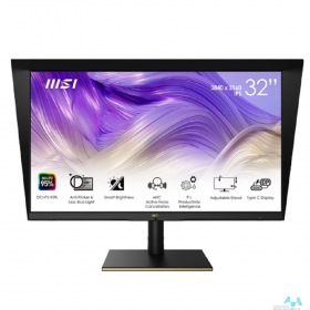 MSI MSI Summit  31.5" MS321UP черный {IPS 3840x2160 60Hz 16:9 400cd 178/178 HDMI DisplayPort USB HAS}