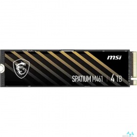 MSI Твердотельный накопитель SSD MSI M.2 4TB PCIe 4.0 NVMe  SPATIUM M461 