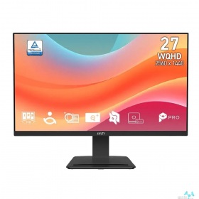MSI MSI PRO 27" MP273Q E7 черный {IPS 2560x1440 75Hz 250cd HDMI DisplayPort Ex}[9S6-3PB4CH-278]