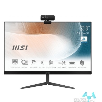 MSI Modern AM242T 11M-1458XRU [9S6-AE0121-1496] Black 23.8" {FHD TS i7-1165G7/16Gb/512Gb SSD/DOS}