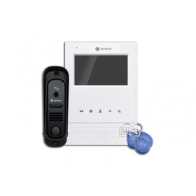 Optimus Комплект видеодомофона Optimus Leader 2.0 IK-4.0 (w+b)