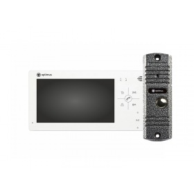 Optimus Комплект видеодомофона Optimus VM-7.0 + DS-700L (Серебро)