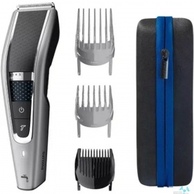 PHILIPS Машинка для стрижки Philips HC5650/15 серебристый (насадок в компл:3шт)