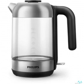 PHILIPS Чайник электрический Philips HD9339/80, 2200Вт, прозрачный и нержавеющая сталь